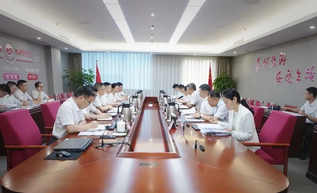 省國資委黨委書記張正紅到省旅投集團調研